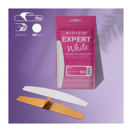 STALEKS klijuojamos dildės EXPERT baltos DFE-42-150W