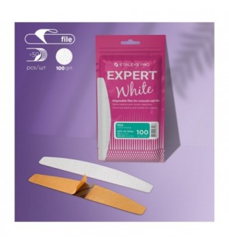 STALEKS klijuojamos dildės EXPERT baltos DFE-42-100W