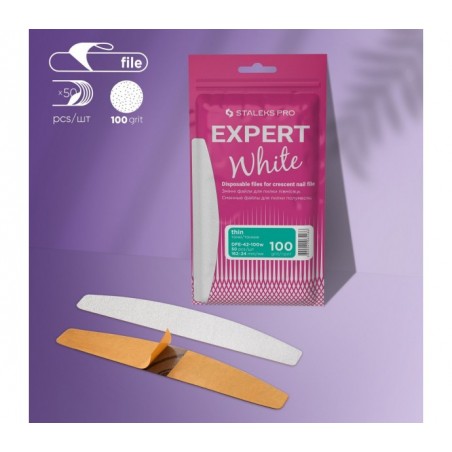 STALEKS klijuojamos dildės EXPERT baltos DFE-42-100W