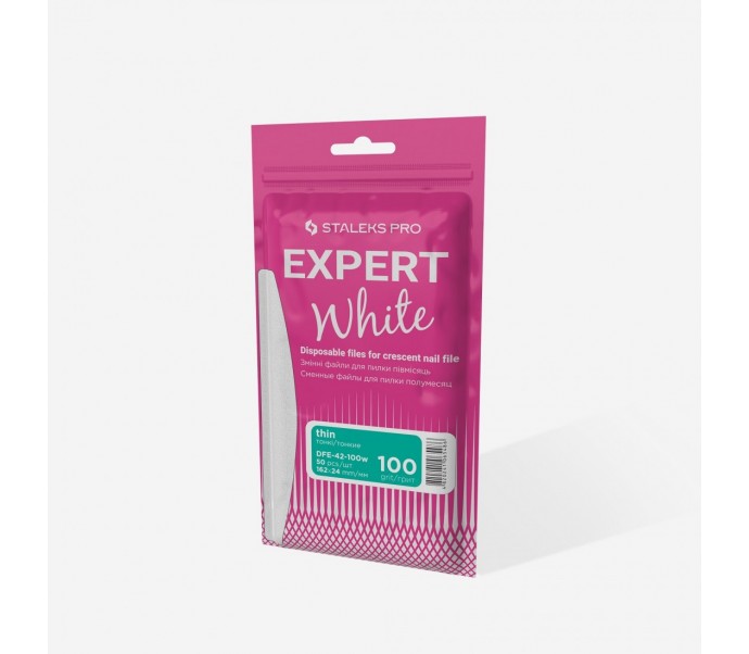 STALEKS klijuojamos dildės EXPERT baltos DFE-42-100W