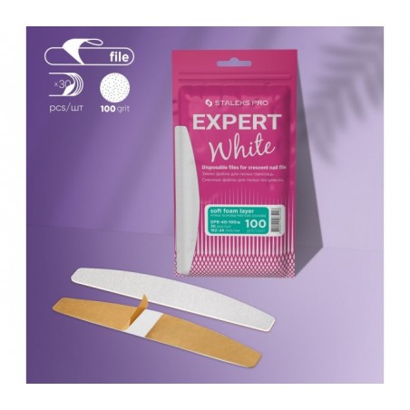 STALEKS dildės abrazyvai EXPERT balti DFE-40-100W
