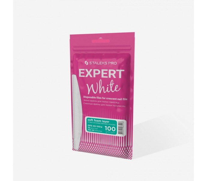 STALEKS dildės abrazyvai EXPERT balti DFE-40-100W