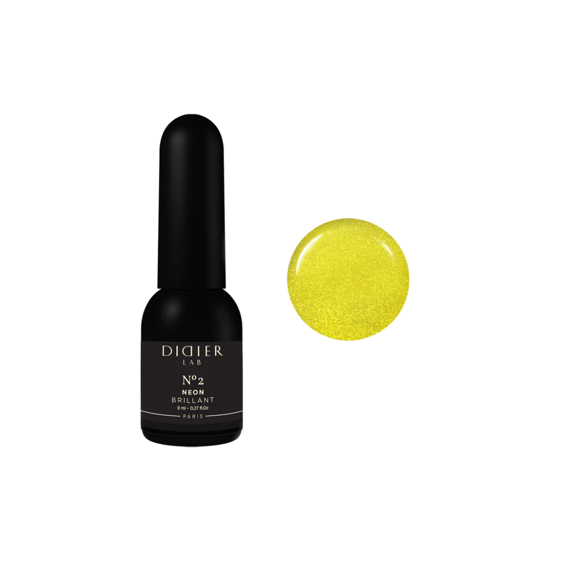 GEL POLISH DIDIER LAB BRILLANT NEON NO2 8ML