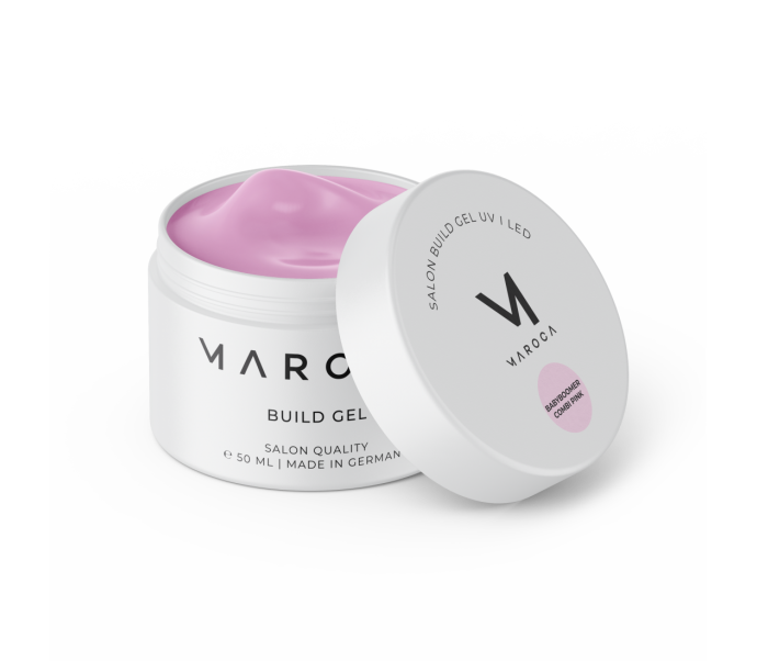 MAROCA  tiksotropinis gėlis nagams BABYBOOMER COMBI PINK 50ML