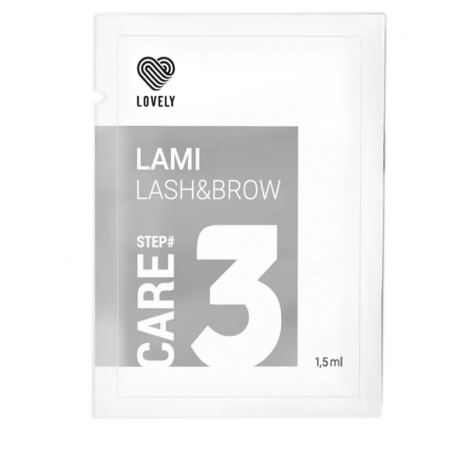 LOVELY priemonė blakstienų laminavimui CARE  nr3  1,5ml