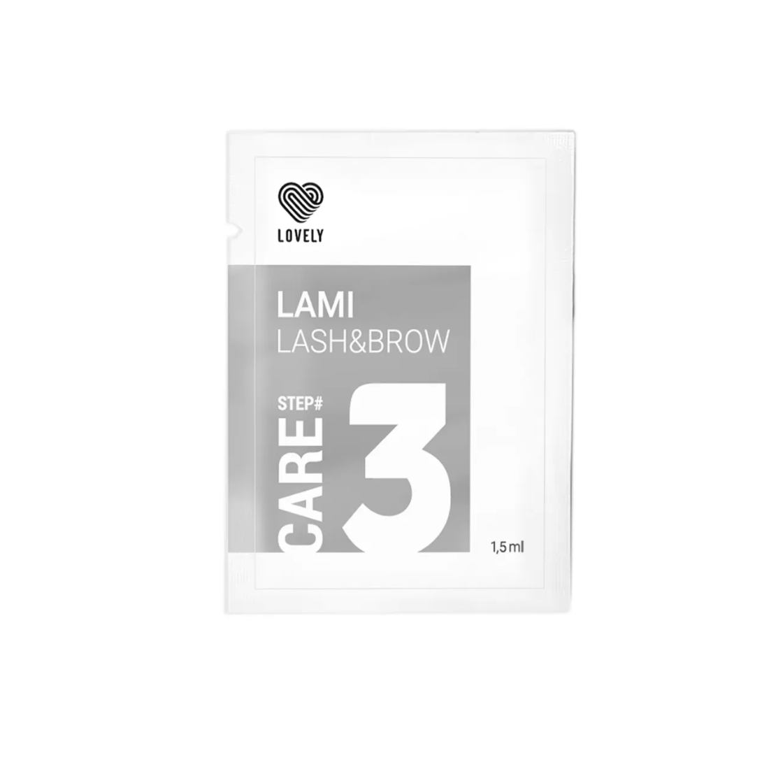 LOVELY priemonė blakstienų laminavimui CARE  nr3  1,5ml