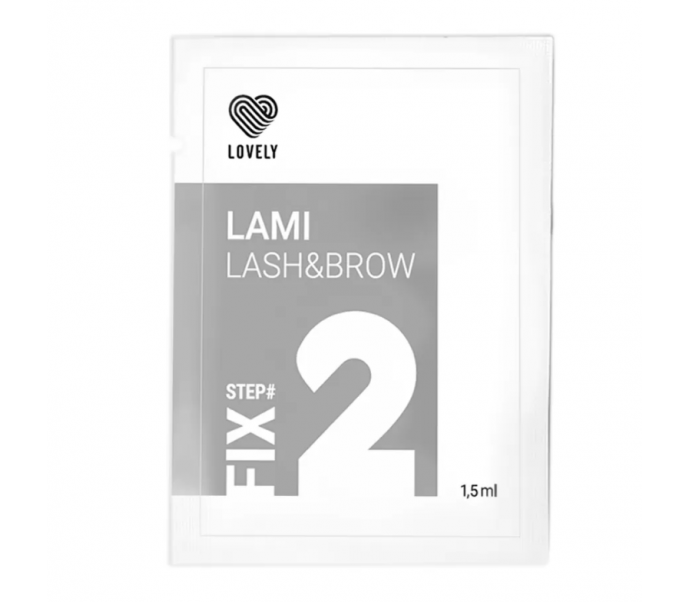 LOVELY priemonė blakstienų laminavimui  FIX  nr2  1,5ml