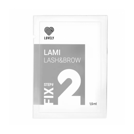 LOVELY priemonė blakstienų laminavimui  FIX  nr2  1,5ml