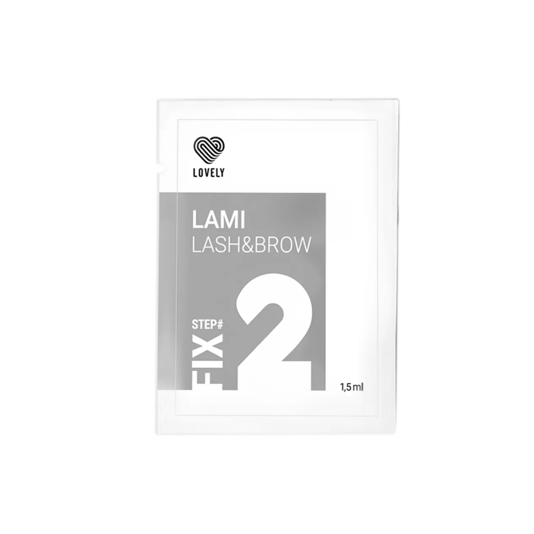 LOVELY priemonė blakstienų laminavimui  FIX  nr2  1,5ml