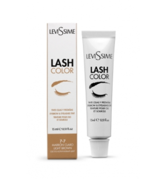 Levissime blakstienų ir antakių dažai LIGHT BROWN, 15ml