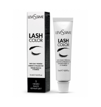 Levissime blakstienų ir antakių dažai BLACK, 15ml