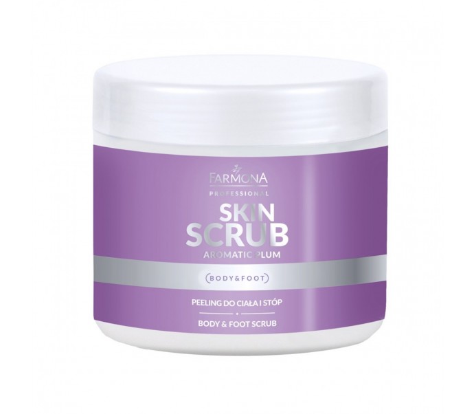 Farmona Skin scrub aromatinių slyvų kūno ir pėdų šveitiklis 500 g
