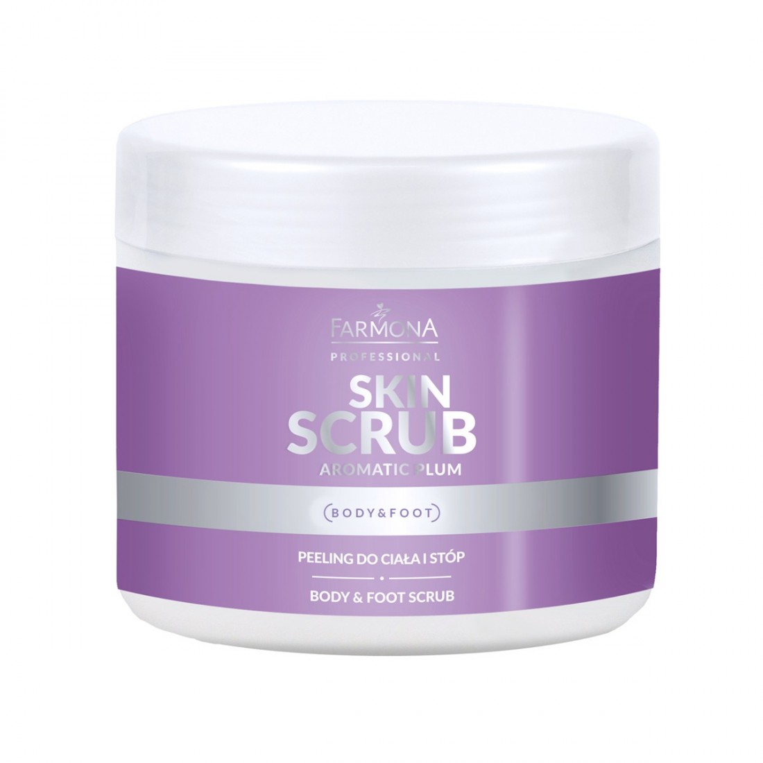 Farmona Skin scrub aromatinių slyvų kūno ir pėdų šveitiklis 500 g