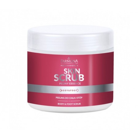 Farmona Skin scrub peony essence peeling do ciała i stóp piwonia 500 g