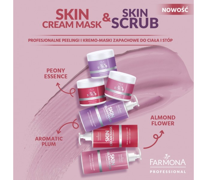 Farmona Skin cream mask almond flower kremo-maska do ciała i stóp kwiat migdałowca 500 ml