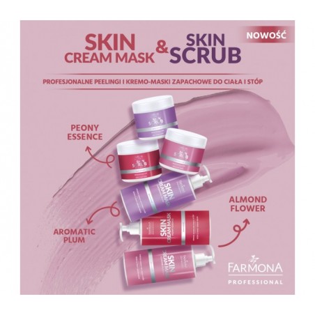 Farmona Skin cream mask almond flower kremo-maska do ciała i stóp kwiat migdałowca 500 ml
