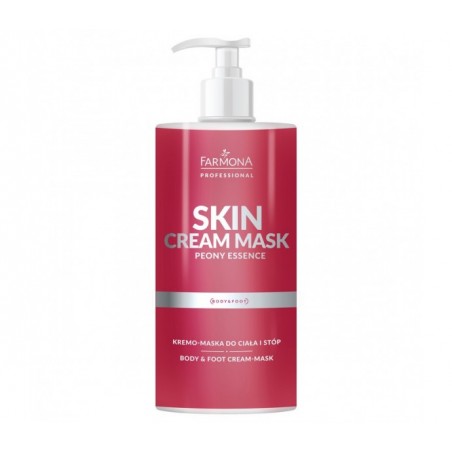 Farmona Skin cream mask peony essence kremo-maska do ciała i stóp piwonia 500 ml