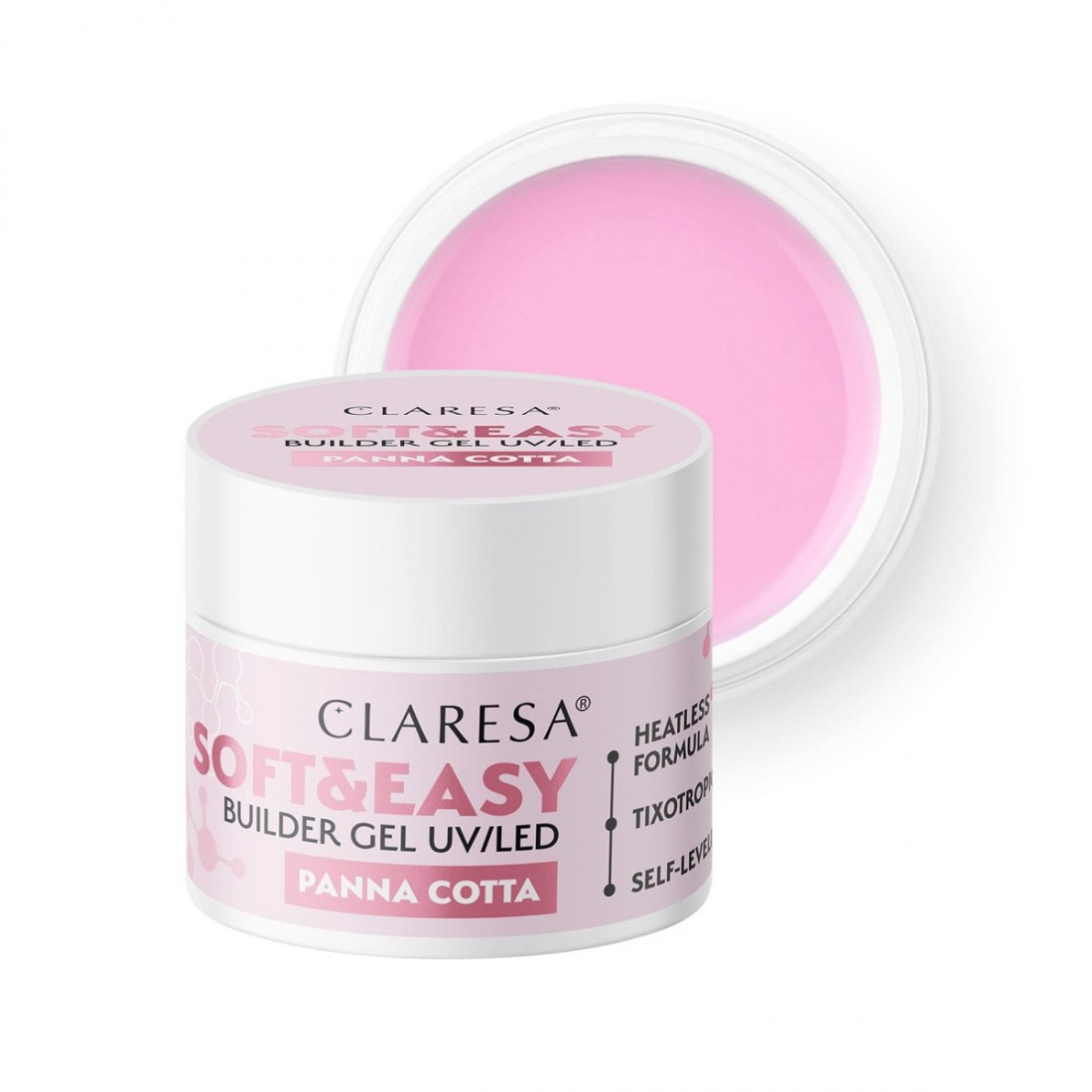 Claresa gelis Soft&Easy gelis panna cotta 45g