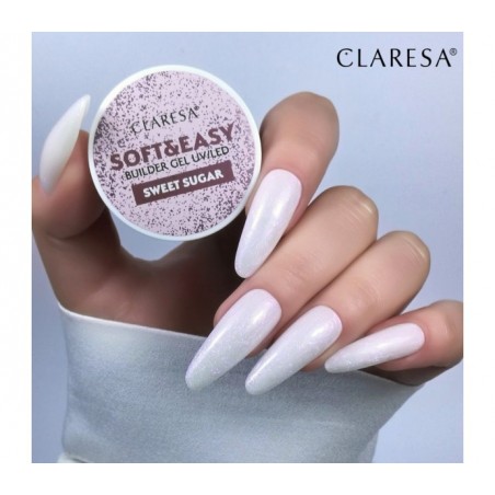 Claresa statybinis gelis Soft&Easy gelis sweet sugar 45g
