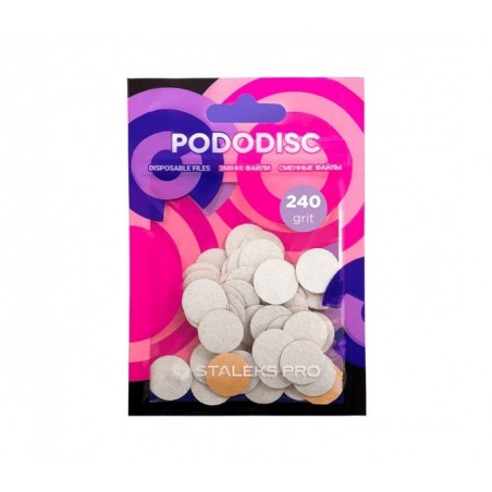 STALEKS PRO S 240gr keičiami lapeliai podo diskui PDF-15-80