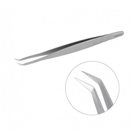 Blakstienų pincetas STALEKS PRO EXPERT 40 type 1 (TE-40/1)