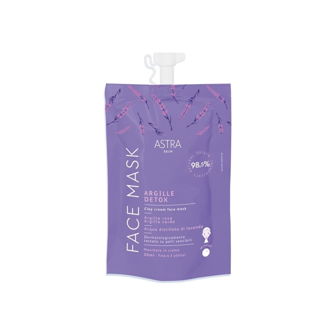 ASTRA SKIN veido kaukė riebiai odai, 30ml