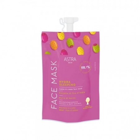ASTRA SKIN nenuplaunama naktinė veido kaukė, 30ml