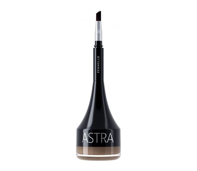ASTRA Geisha Brow antakių geliniai dažai, 02 BROWN