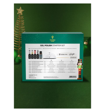 Kalėdinis rinkinys GEL POLISH Starter set
