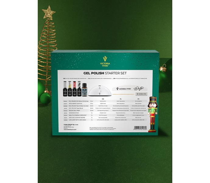 Kalėdinis rinkinys GEL POLISH Starter set