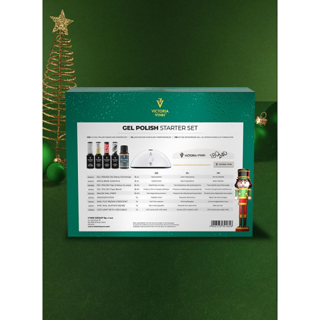 Kalėdinis rinkinys GEL POLISH Starter set