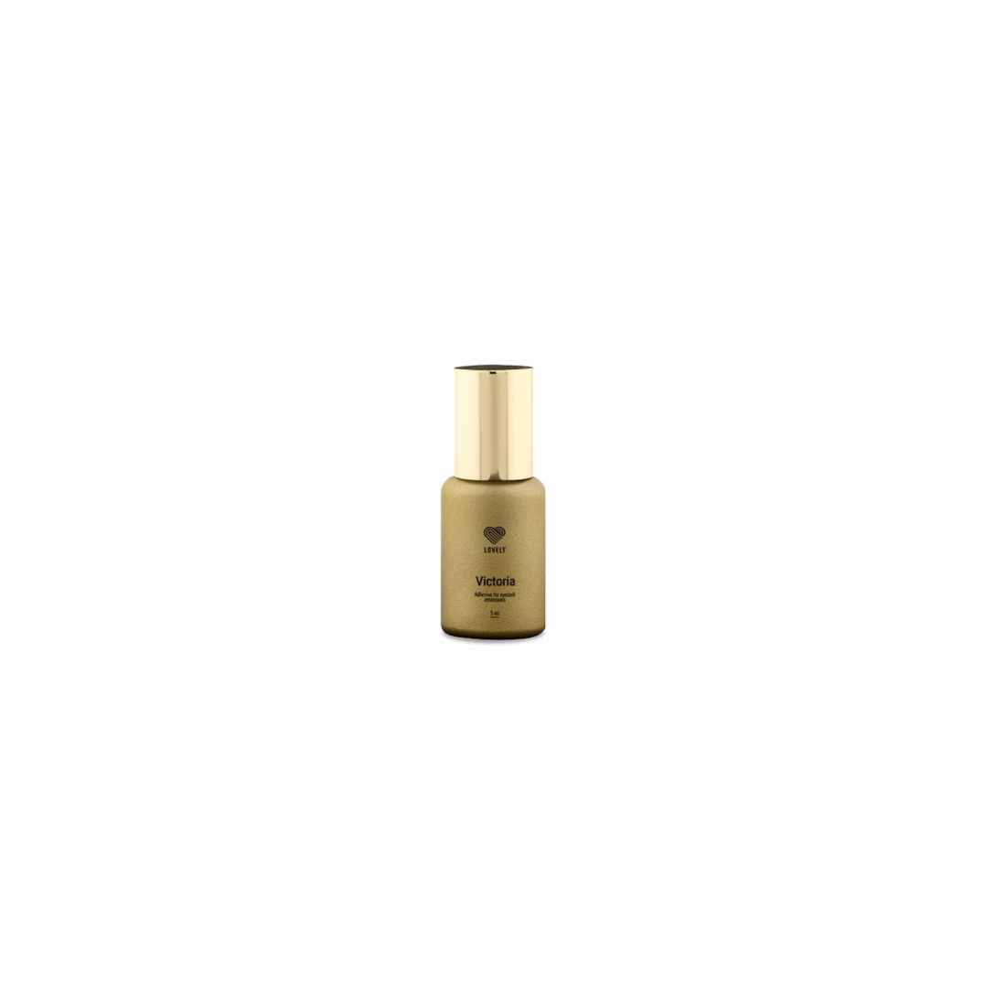 Juodi blakstienų klijai "VICTORIA" LOVELY 5ml