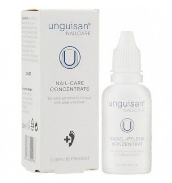 UNGUISAN NAILS koncentruotas skystis jautrių ir grybelio pažeistų nagų priežiūrai 30ml