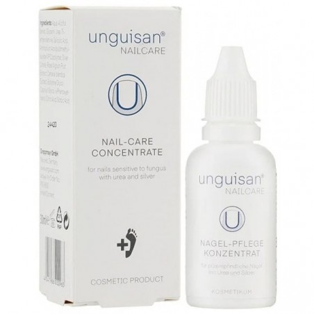 UNGUISAN NAILS koncentruotas skystis jautrių ir grybelio pažeistų nagų priežiūrai 30ml