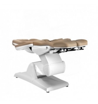 KOSMETOLOGINIS ELEKTRINIS FOTELIS AZZURRO 870S PEDI 3  CAPUČINO