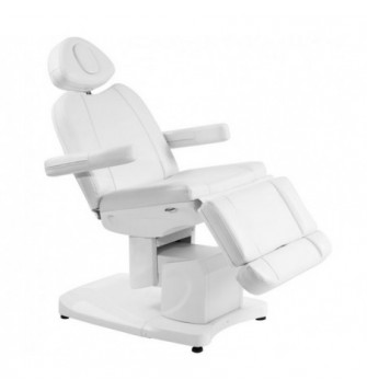Kosmetologinis gultas AZZURRO 708A 4  baltas, šildomas