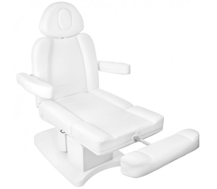Kosmetologinis gultas AZZURRO 708A 4  baltas, šildomas