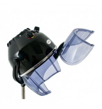 GABBIANO DŽIOVINTUVAS PASTATOMAS, DVIEJŲ GREIČIŲ, JUODAS