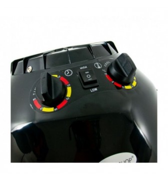 GABBIANO DŽIOVINTUVAS PASTATOMAS, DVIEJŲ GREIČIŲ, JUODAS