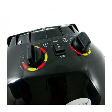 GABBIANO DŽIOVINTUVAS PASTATOMAS, DVIEJŲ GREIČIŲ, JUODAS