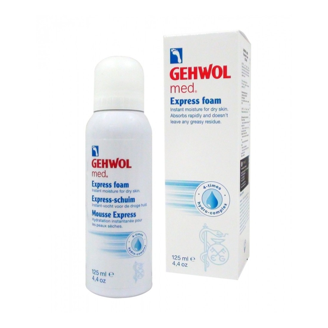 EXPRESS putos normaliai ir sausai pėdų odai, 125 ml