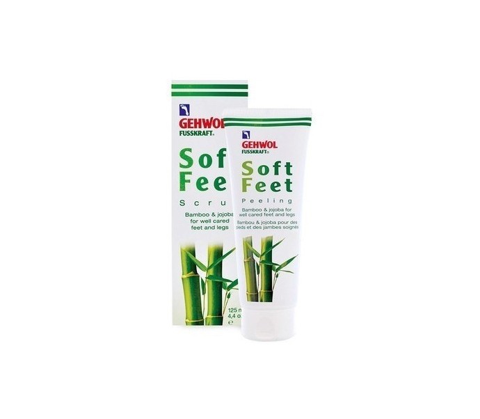 SOFT FEET SCRUB šveičiamasis kojų ir pėdų odos kremas, 125 ml