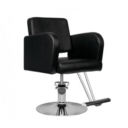 HAIR SYSTEM HS92 kirpyklos kėdė, juoda