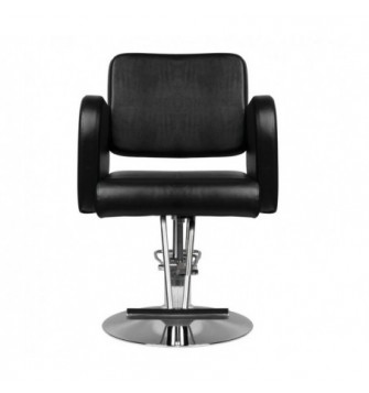 HAIR SYSTEM HS92 kirpyklos kėdė, juoda