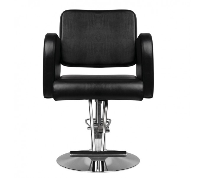 HAIR SYSTEM HS92 kirpyklos kėdė, juoda