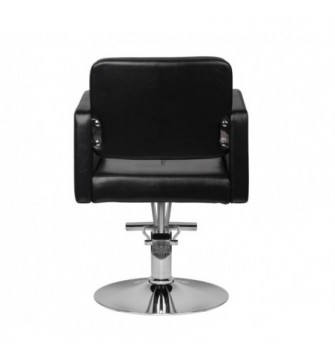 HAIR SYSTEM HS92 kirpyklos kėdė, juoda