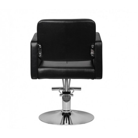 HAIR SYSTEM HS92 kirpyklos kėdė, juoda