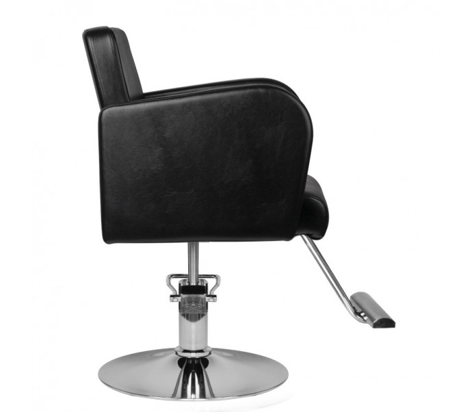 HAIR SYSTEM HS92 kirpyklos kėdė, juoda