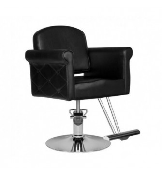 HAIR SYSTEM kirpyklos kėdė HS69, juoda