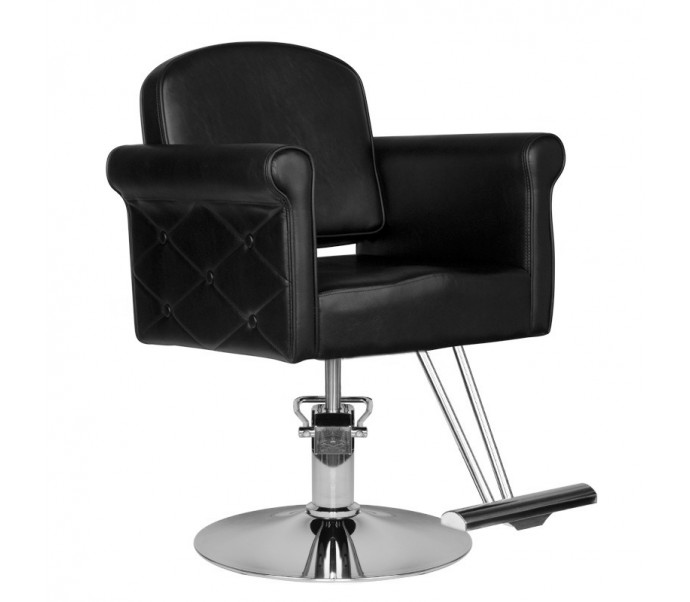 HAIR SYSTEM kirpyklos kėdė HS69, juoda